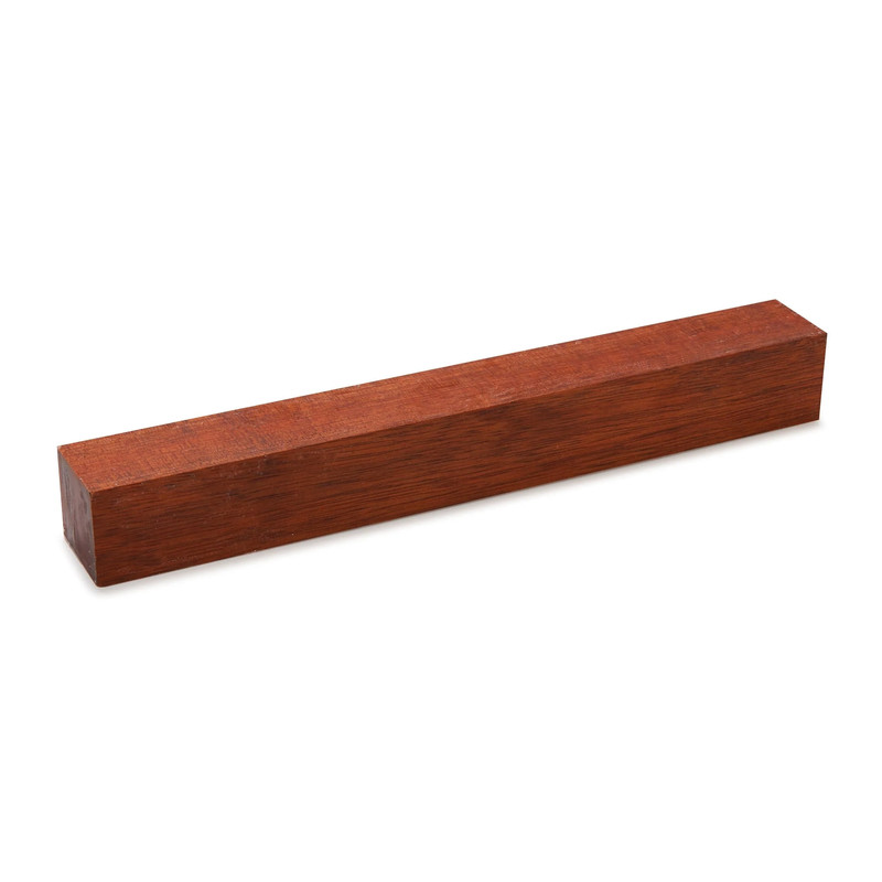 Bloodwood Wood Turning Stock - Thickness:1-1/2" - Width:1-1/2" - Length:12"